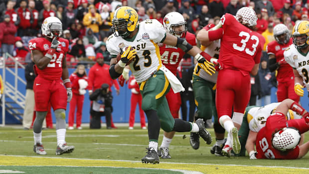 North Dakota State Bison running back John Crockett