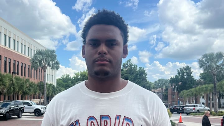 Douglasville (Ga.) South Paulding four-star tackle Tyler Chukuyem Douglasville (Ga.) South Paulding four-star tackle Tyler Chukuyem