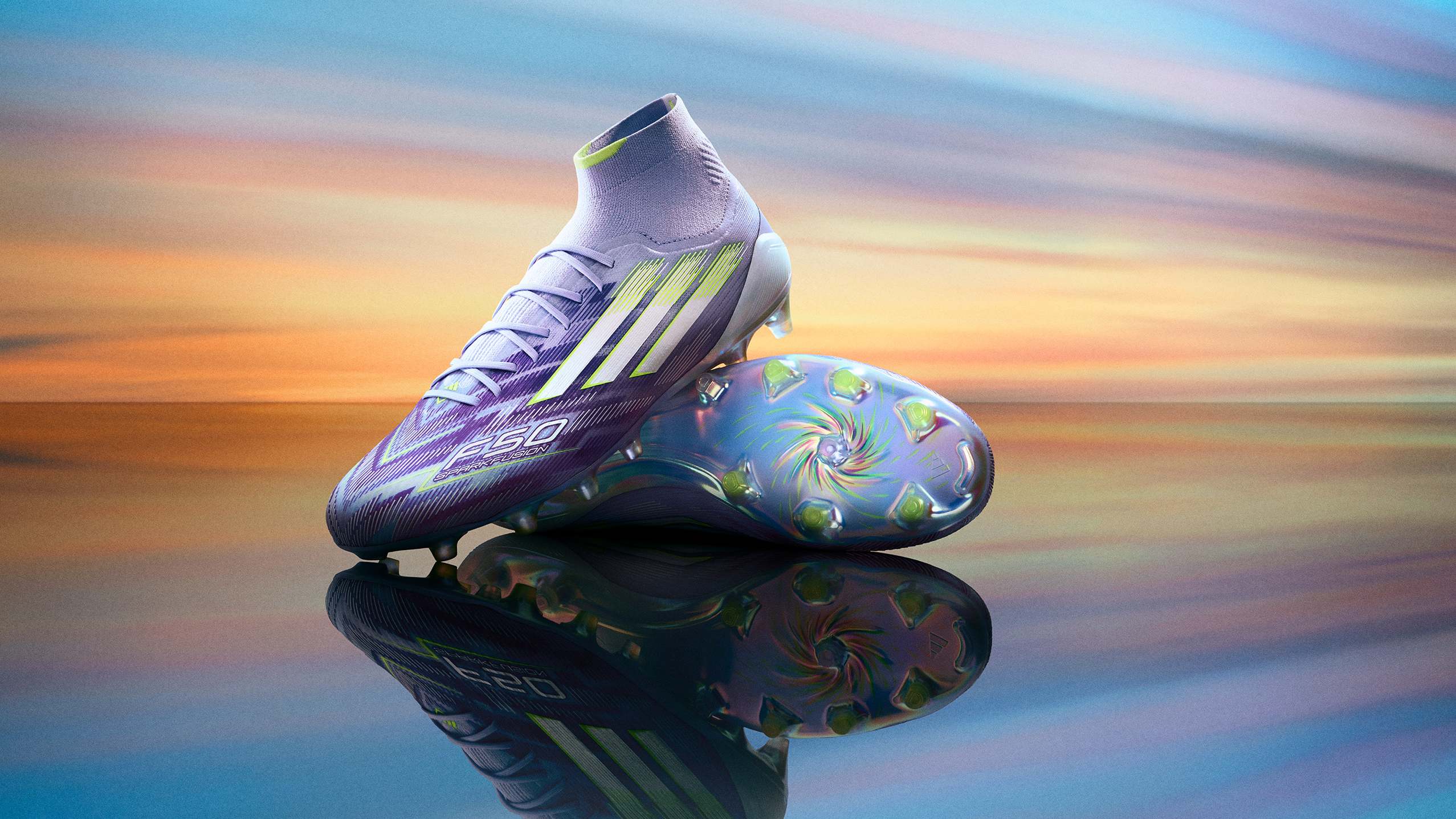 The adidas f50 SPARKFUSION.