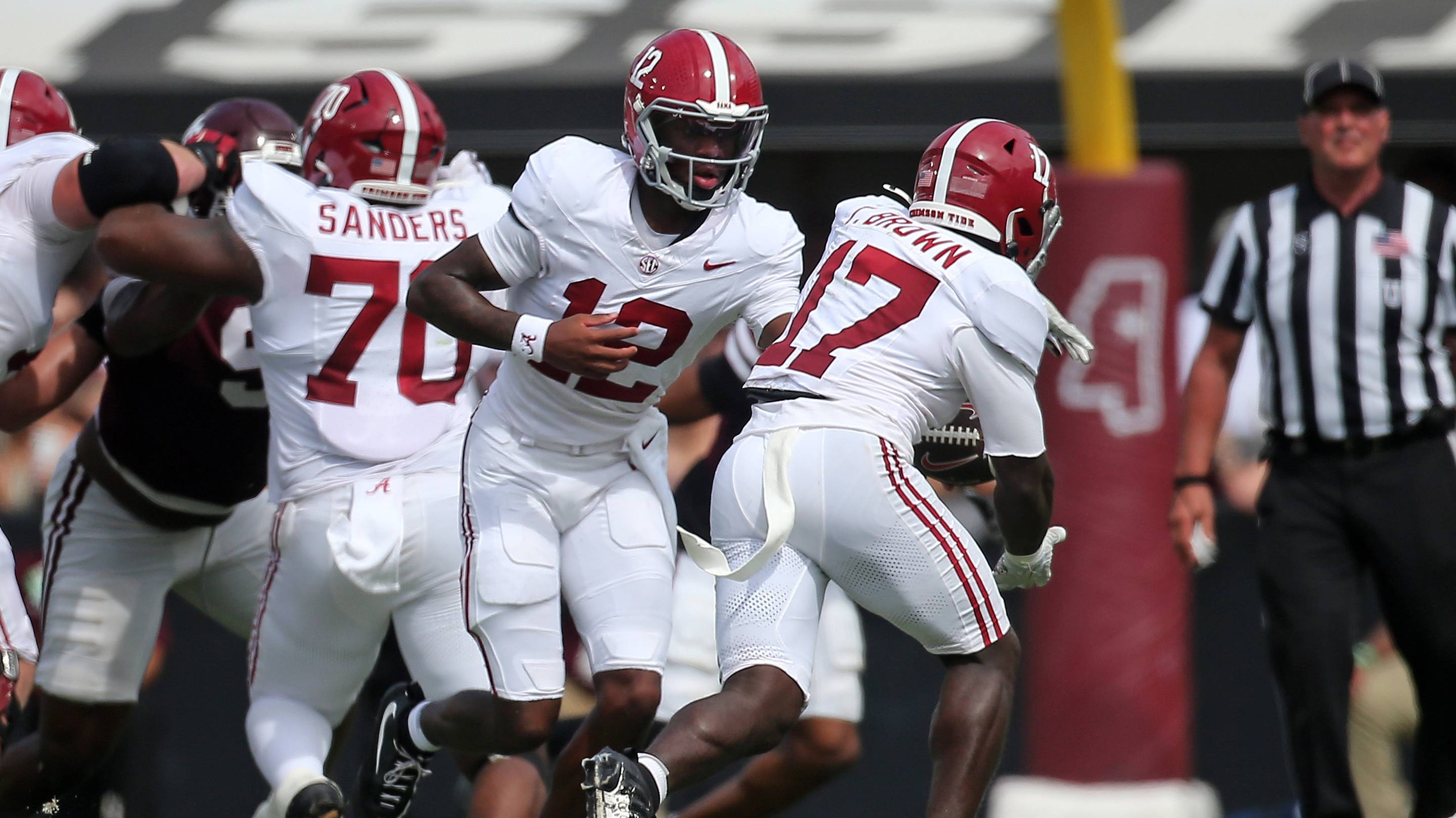 Alabama Running Backs 'Progressing' In Pass Protection