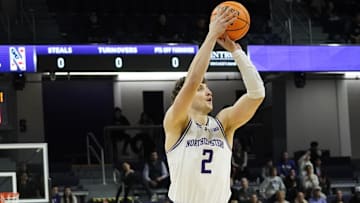 Northwestern Wildcats forward Nick Martinelli 