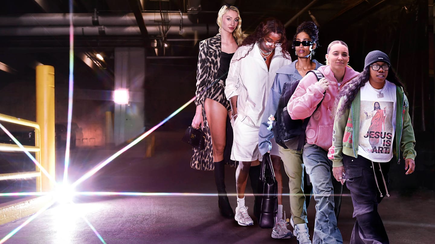 WNBA Players Turned Dimly Lit Corridors Into Cutting-Edge Catwalks 