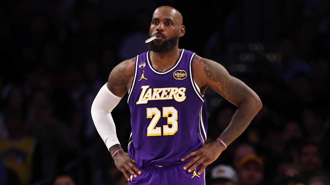 Los Angeles Lakers forward LeBron James Los Angeles Lakers forward LeBron James