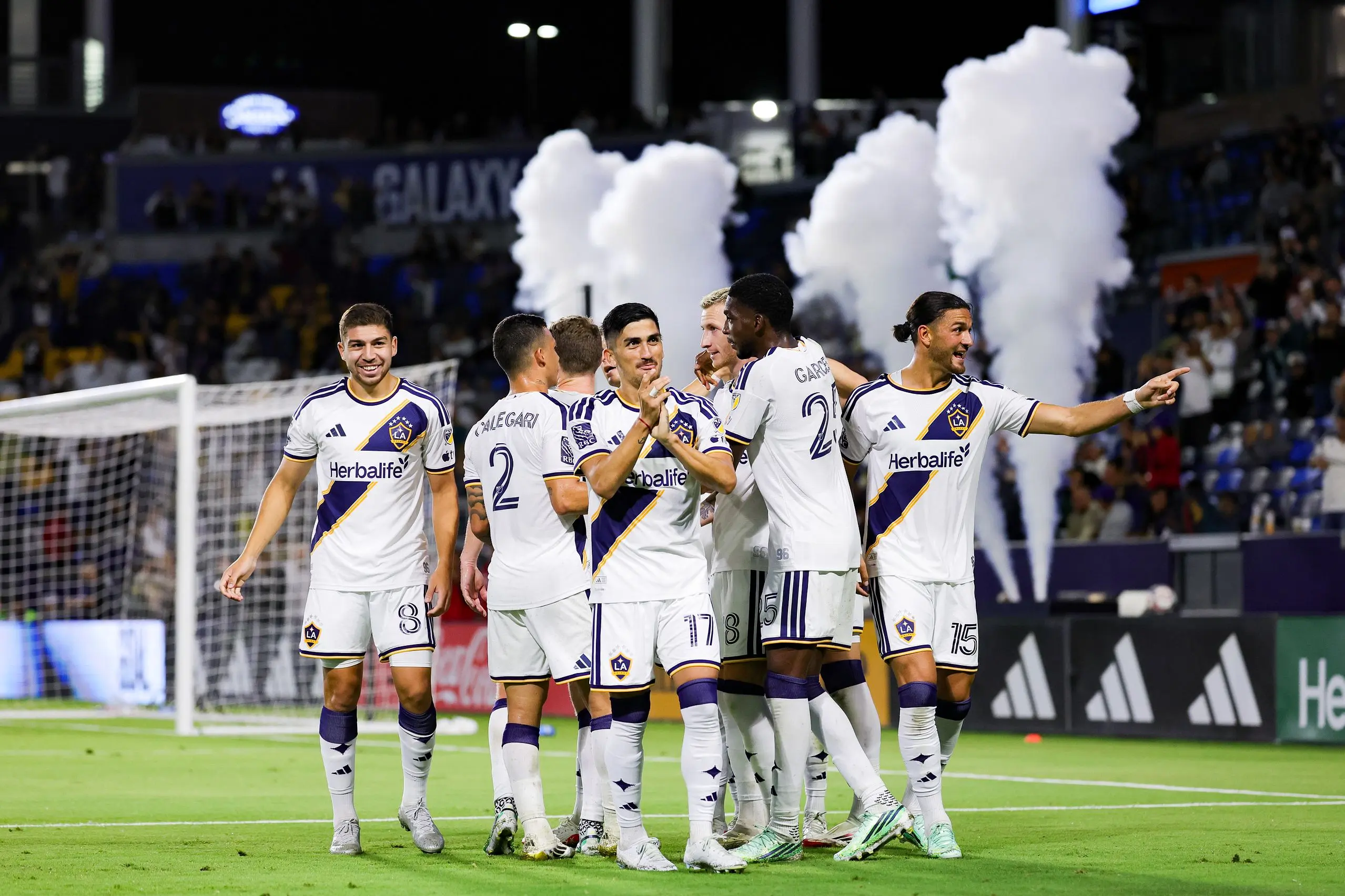 L.A. Galaxy celebrations 