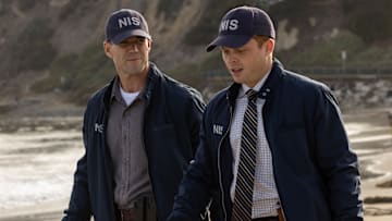 NCIS: Origins season 2 episode 2 – Pictured (L-R): Austin Stowell as Leroy Jethro Gibbs and Caleb Foote as Bernard “Randy” Randolf