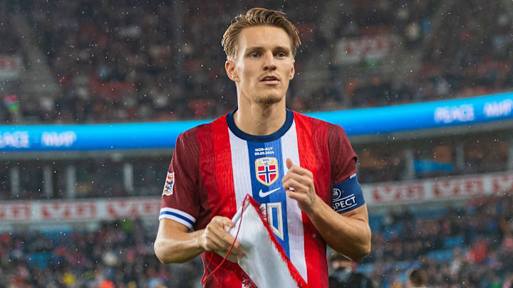 Odegaard was injured on international duty