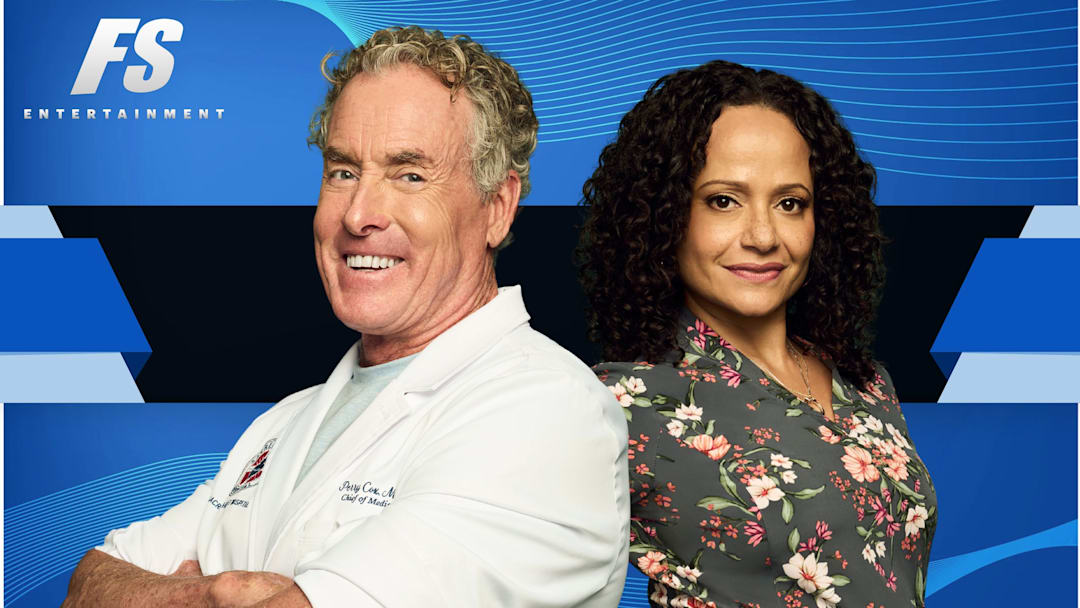 Scrubs stars John C. McGinley and Judy Reyes