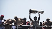 Brazil's Flamengo celebrate Copa Libertadores title