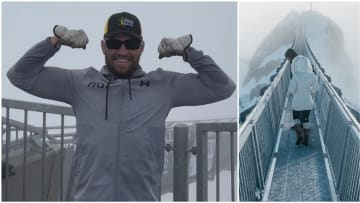 Conor McGregor at Glacier 3000