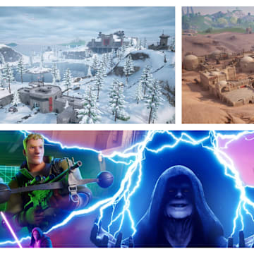 Discover the best POIs to land at in Fortnite Galactic Battle