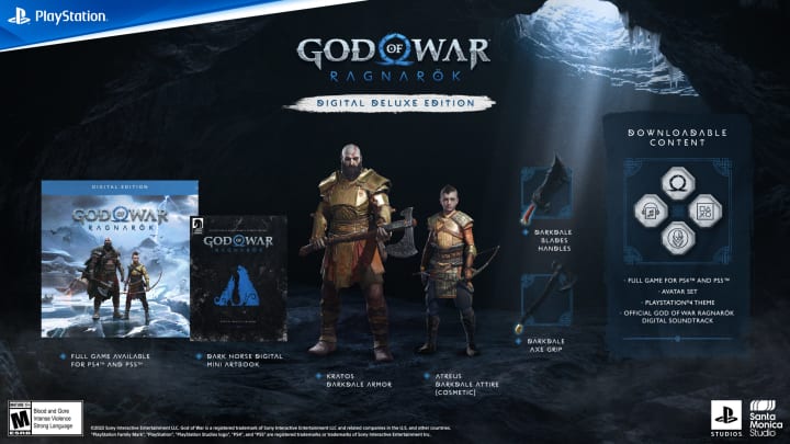 God of War Ragnarök Digital Deluxe Edition.