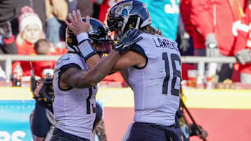 Nov 13, 2022; Kansas City, Missouri, USA; Jacksonville Jaguars quarterback Trevor Lawrence (16).