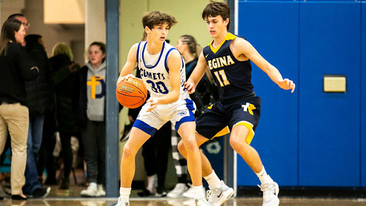 Ryker Dengler is not only leading the West Liberty boys basketball team, he is a standout wrestler this winter.