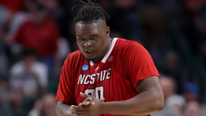 NC State basketball forward DJ Burns