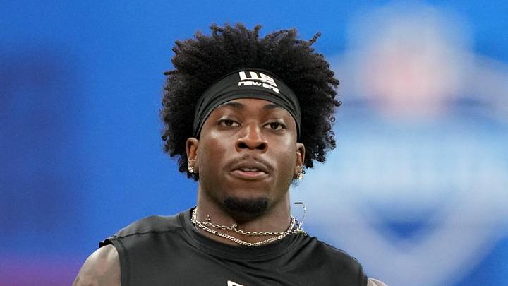 Former Georgia wideout Zachariah Branch during the NFL Scouting Combine.