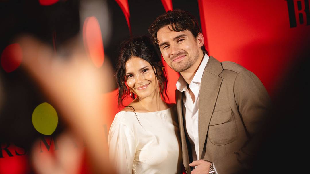 LOS ANGELES, CALIFORNIA - MAY 11: Inde Navarrette and Michael Johnston attend the Los Angeles Special Screening of Focus Features' "Obsession" at Hollywood Legion Theater on May 11, 2026 in Los Angeles, California. (Photo by Matt Winkelmeyer/WireImage)