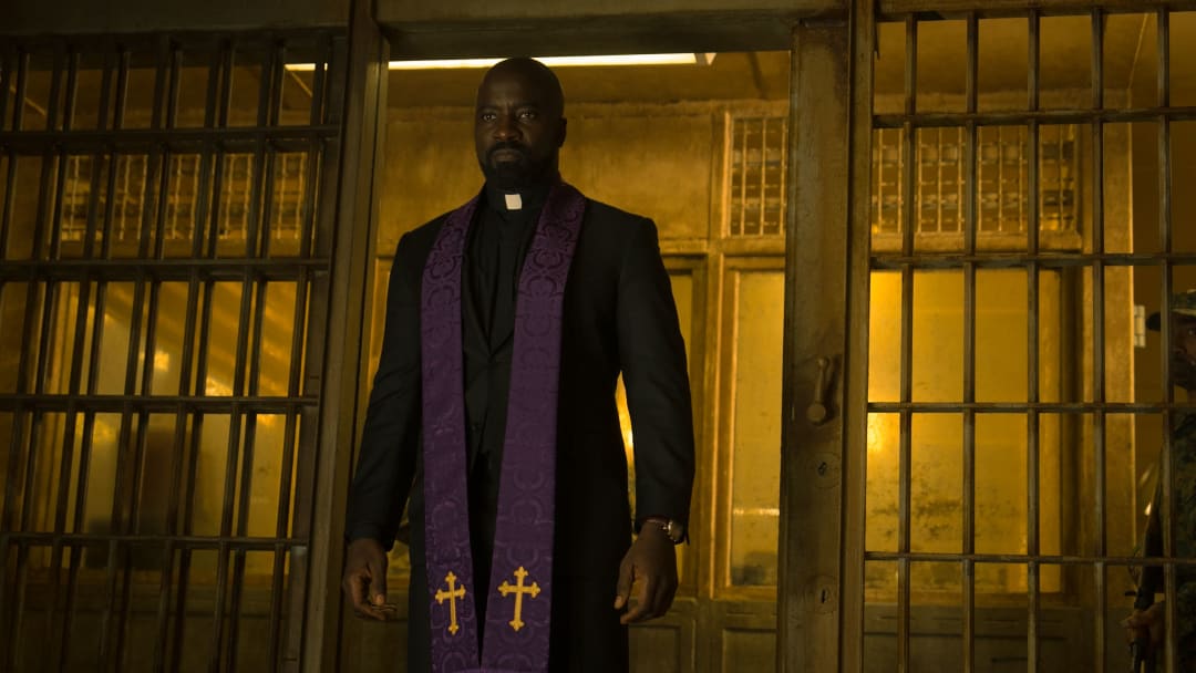 Mike Colter as David Acosta appearing in Evil episode 6, season 4, streaming on Paramount+, 2023. Photo Credit: Elizabeth Fisher/Paramount+