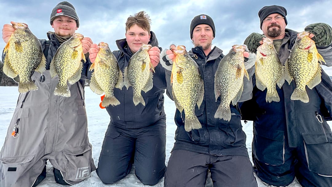 This is the day a small New England river finally revealed a reliable winter crappie pattern.