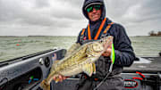 Expert walleye troller Jason Julian of Church Tackle explains how to slow down, size up, and follow shallow bait to catch trophy Lake Erie walleyes when the water dips below 50°F.