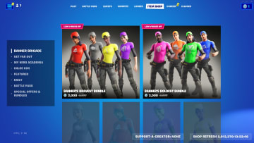 Check out the new changes to the Fortnite Item Shop.