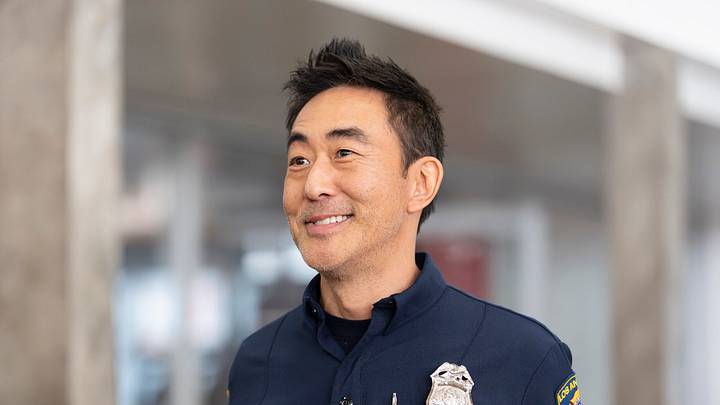 9-1-1 - “Going Once, Going Twice” - ABC. (Disney/Christopher Willard) 
KENNETH CHOI