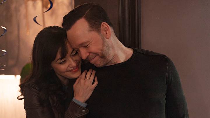 "For Those Who Weren't Heard" -- Coverage of the CBS Original Series BOSTON BLUE, scheduled to air on the CBS Television Network. Pictured L to R: Marisa Ramirez as Maria Baez and Donnie Wahlberg as Danny Reagan. Photo: John Medland/CBS ©2026 CBS Broadcasting, Inc. All Rights Reserved.