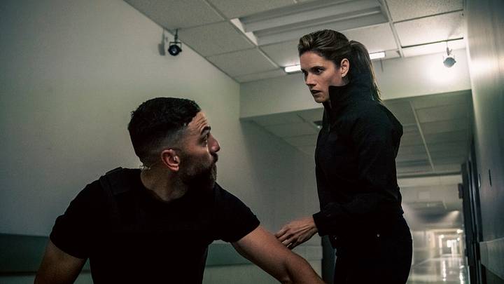 “Rendition” — CBS Original Series FBI. Pictured (L-R): Zeeko Zaki as Special Agent Omar Adom ‘OA’ Zidan and Missy Peregrym as Special Agent Maggie Bell. Photo: Bennett Raglin/CBS ©2026 CBS Broadcasting, Inc. All Rights Reserved.