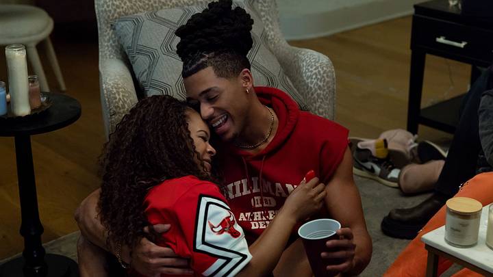 A Different World - Season 1. (L to R) Maleah Joi Moon as Deborah, Cornell Young IV as Shaquille in Episode 108 of A Different World.