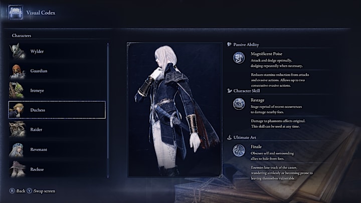 Duchess abilities, Elden Ring Nightreign