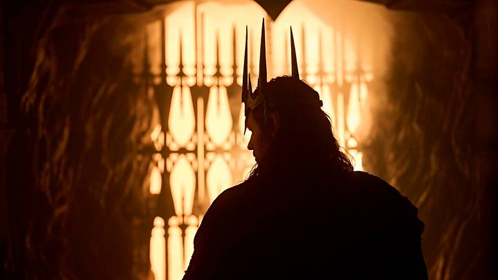 Charlie Vickers (Sauron) in The Lord of the Rings: The Rings of Power season 3.