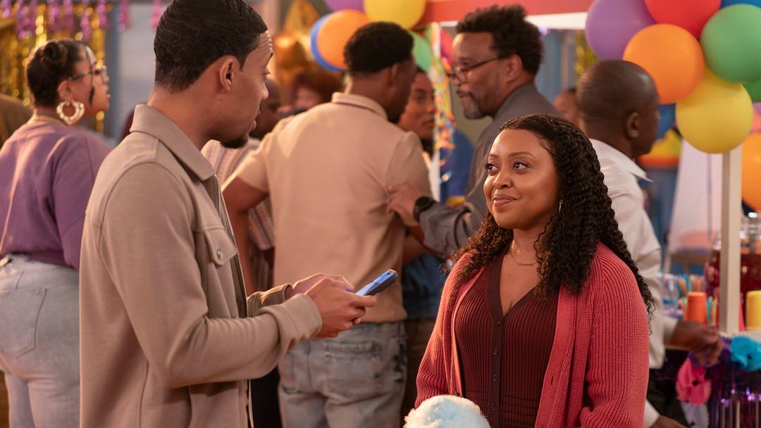 ABBOTT ELEMENTARY – “Ava & Fest” – It’s Ava Fest, and Ava’s determined to make it her biggest yet. WEDNESDAY, APRIL 22 (8:00-8:31 p.m. EDT) on ABC. (Disney/Gilles Mingasson)
TYLER JAMES WILLIAMS, QUINTA BRUNSON