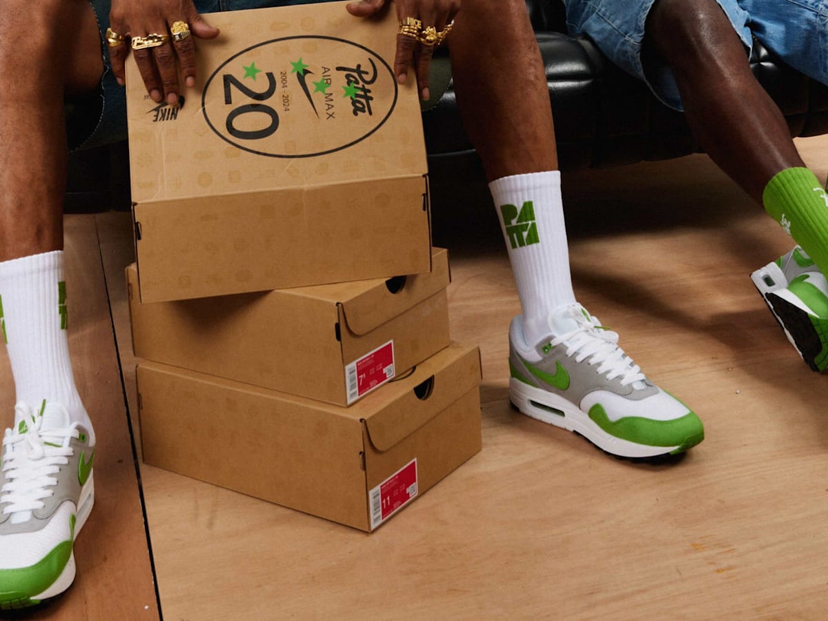 Patta x nike air max 1 chlorophyll top