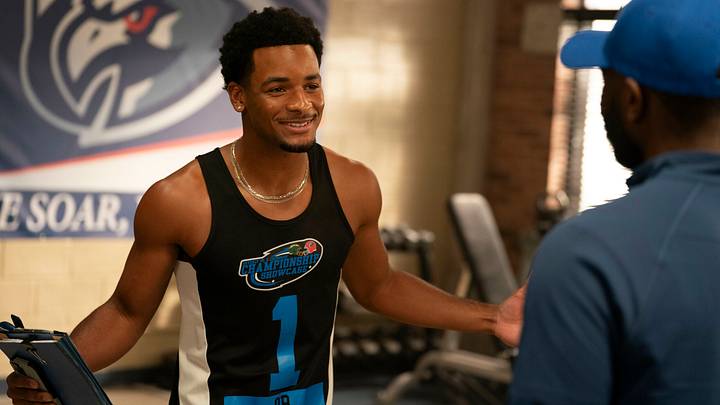 All American -- “Feel” -- Pictured: Nathaniel Logan McIntyre as KJ -- Photo: Jessica Brooks/The CW -- © 2026 The CW Network, LLC. All Rights Reserved.