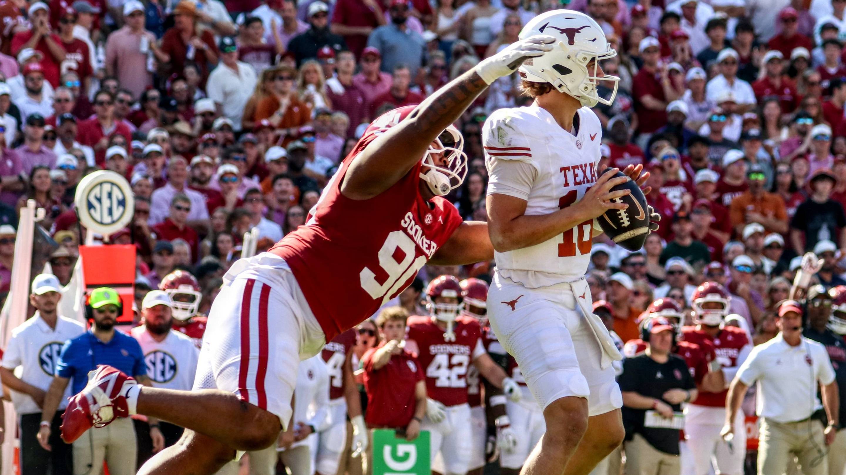 How a Pair of Sophomores Became Unlikely Heroes for Oklahoma's Defense Against Texas