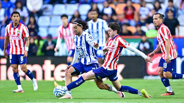 Chivas y Pachuca igualaron 1-1 en el Estadio Hidalgo Chivas y Pachuca igualaron 1-1 en el Estadio Hidalgo