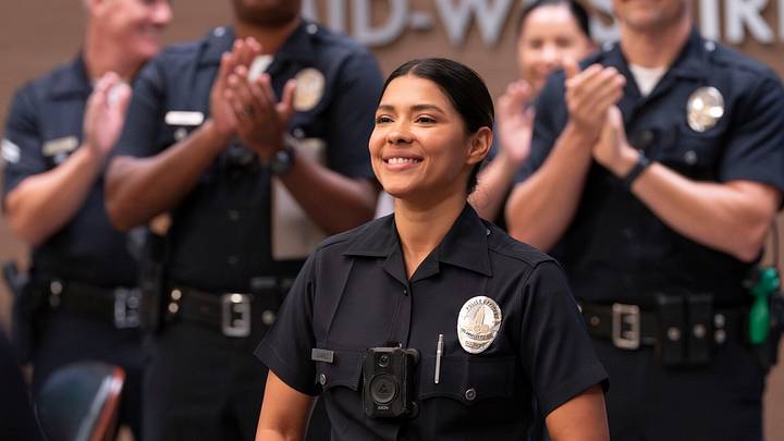 THE ROOKIE - ÒThe MickeyÓ - On CelinaÕs last day as a rookie, John gives her one final test. Meanwhile, Bailey makes a new friend, and Lucy places her faith in Seth for an undercover assignment. TUESDAY, FEB. 18 (9:00-10:00 p.m. EST) on ABC. (Disney/Mike Taing) 
LISSETH CHAVEZ