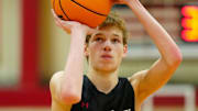 Scottsdale Christian guard Jacob Webber (3) shoots a free throw 