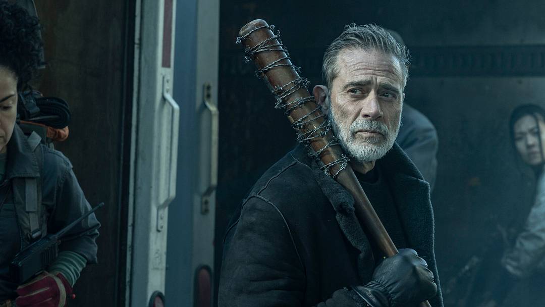 Jeffrey Dean Morgan as Negan - The Walking Dead: Dead City _ Season 3, Episode 5 - Photo Credit: Robert Clark/AMC Jeffrey Dean Morgan as Negan - The Walking Dead: Dead City _ Season 3, Episode 5 - Photo Credit: Robert Clark/AMC