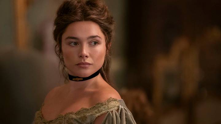 East of Eden. Florence Pugh as Cathy Ames in episode 104 of East of Eden