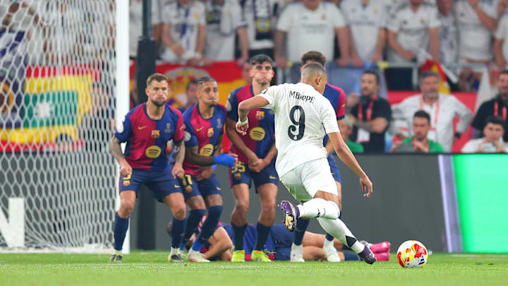 Kylian Mbappé é um dos destaques do Real Madrid na LaLiga 2024/25 Kylian Mbappé é um dos destaques do Real Madrid na LaLiga 2024/25