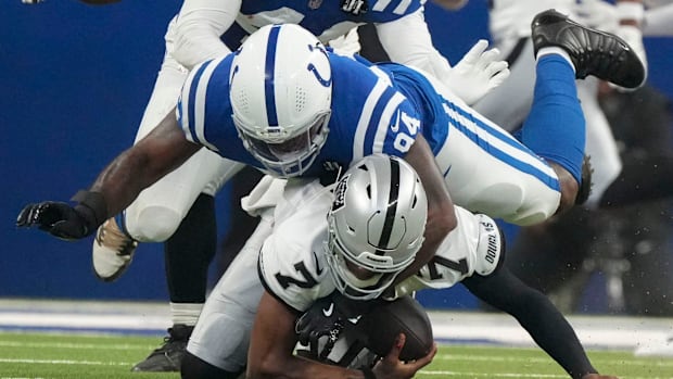 Las Vegas Raiders, NFL, Indianapolis Colts, Geno Smith, Tyquan Lewis