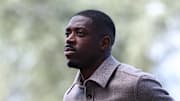 Ousmane Dembélé est arrivé à Clairefontaine ce lundi. 