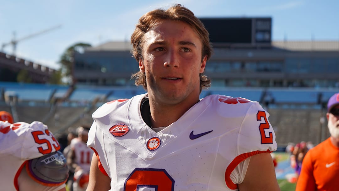 Cade Klubnik, Clemson v North Carolina Cade Klubnik, Clemson v North Carolina