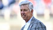 Apr 10, 2023; Philadelphia, Pennsylvania, USA; Philadelphia Phillies President of Baseball Operations Dave Dombrowski before game against the Miami Marlins at Citizens Bank Park