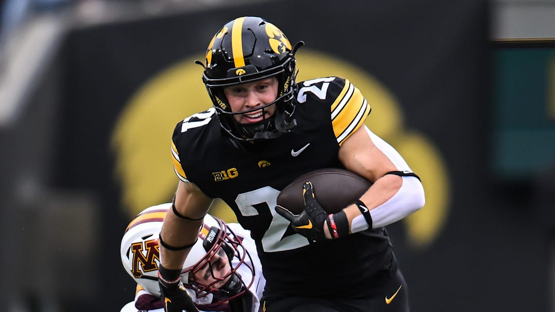 Iowa Hawkeyes wide receiver Kaden Wetjen