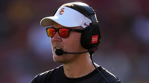 USC trojans lincoln riley college football playoff big ten Recruiting Transfer NIL Simote Katoanga Braeden Jones D'Anton Lynn