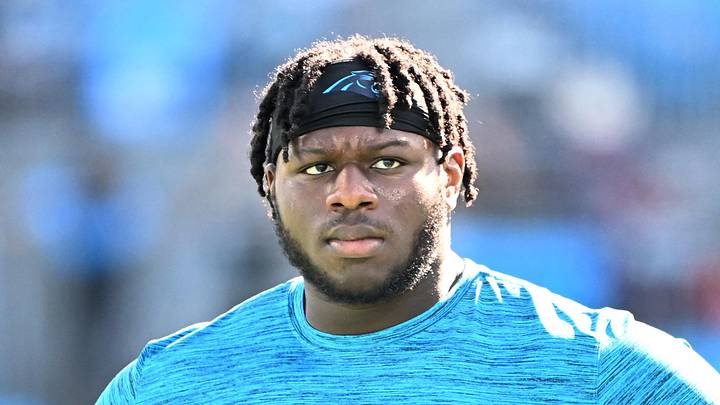 Carolina Panthers offensive tackle Ikem Ekwonu
