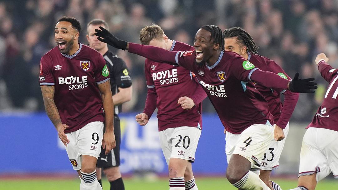 Axel Disasi and Callum Wilson begin the exodus at West Ham as they bid farewell to fans. 
