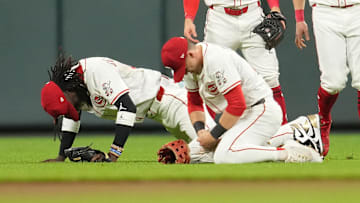 Cincinnati Reds TJ Friedl, Elly De La Cruz