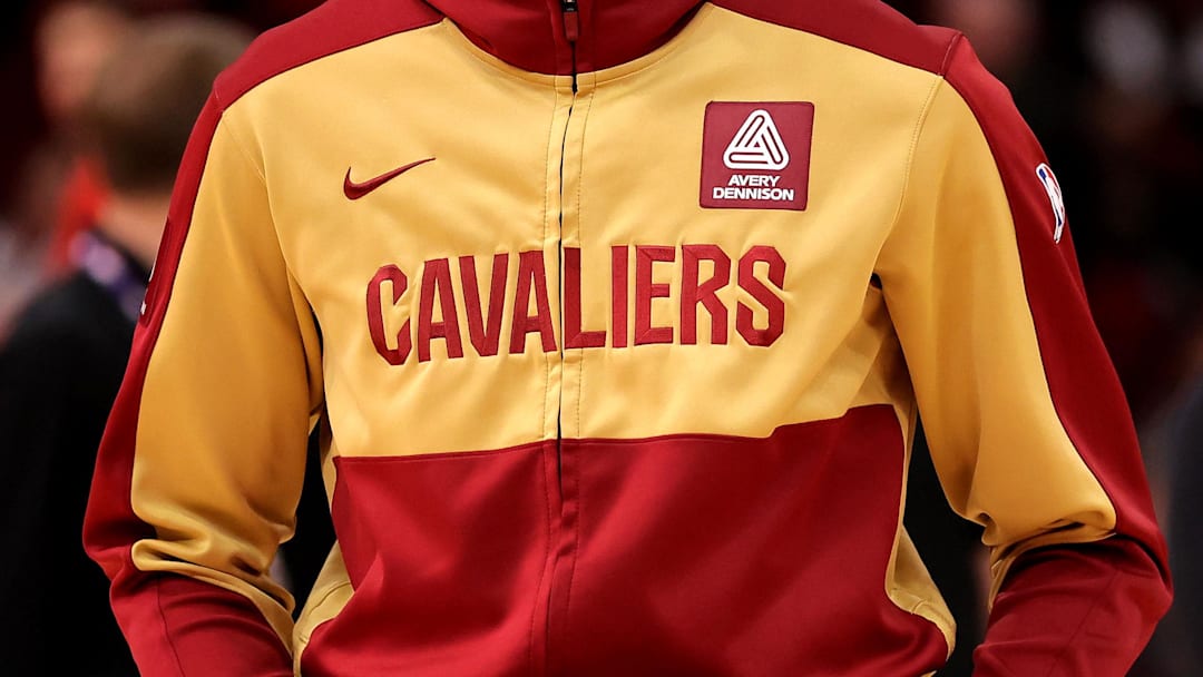 Jan 22, 2025; Houston, Texas, USA; Cleveland Cavaliers center Jarrett Allen (31) warms up prior to the game against the Houston Rockets at Toyota Center. Mandatory Credit: Erik Williams-Imagn Images